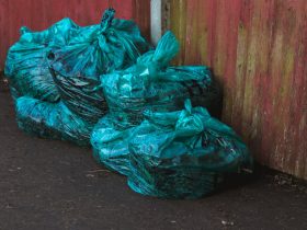 foto de bolsas de basura