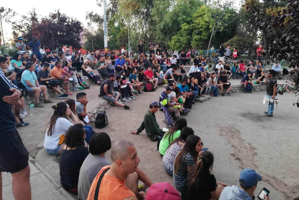 Actividad de asamblea puente alto
