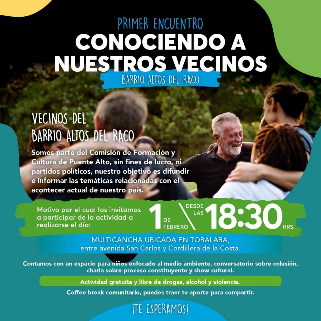 Foto de anuncio para evento en puente alto