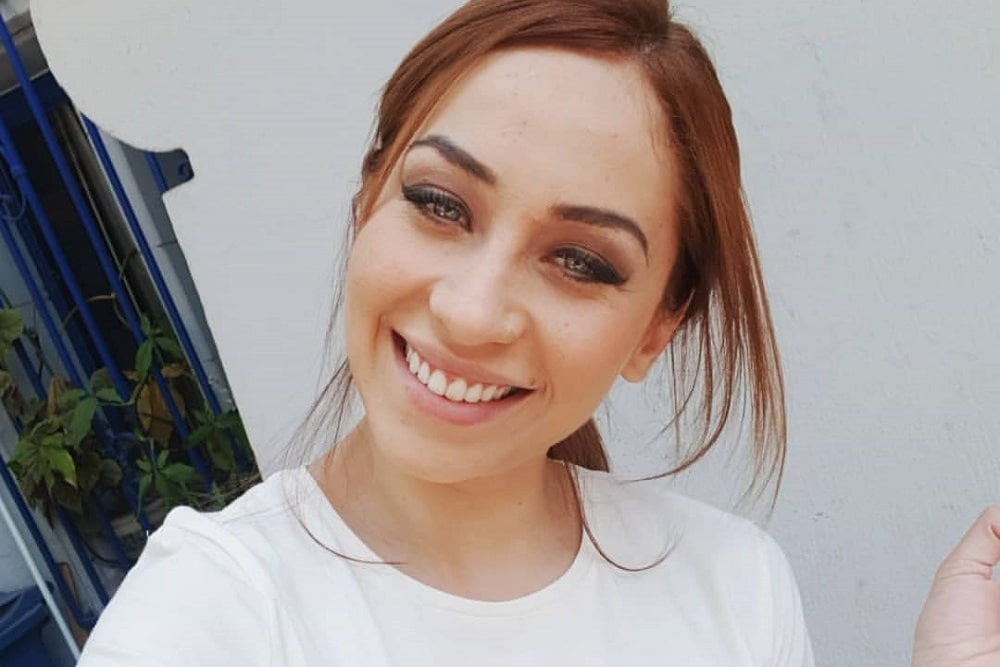 Foto de modelo ingrid aceitón