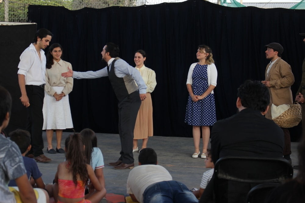 Foto de obra de teatro en puente alto