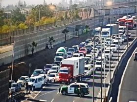 Foto de tunel accesos sur puente alto