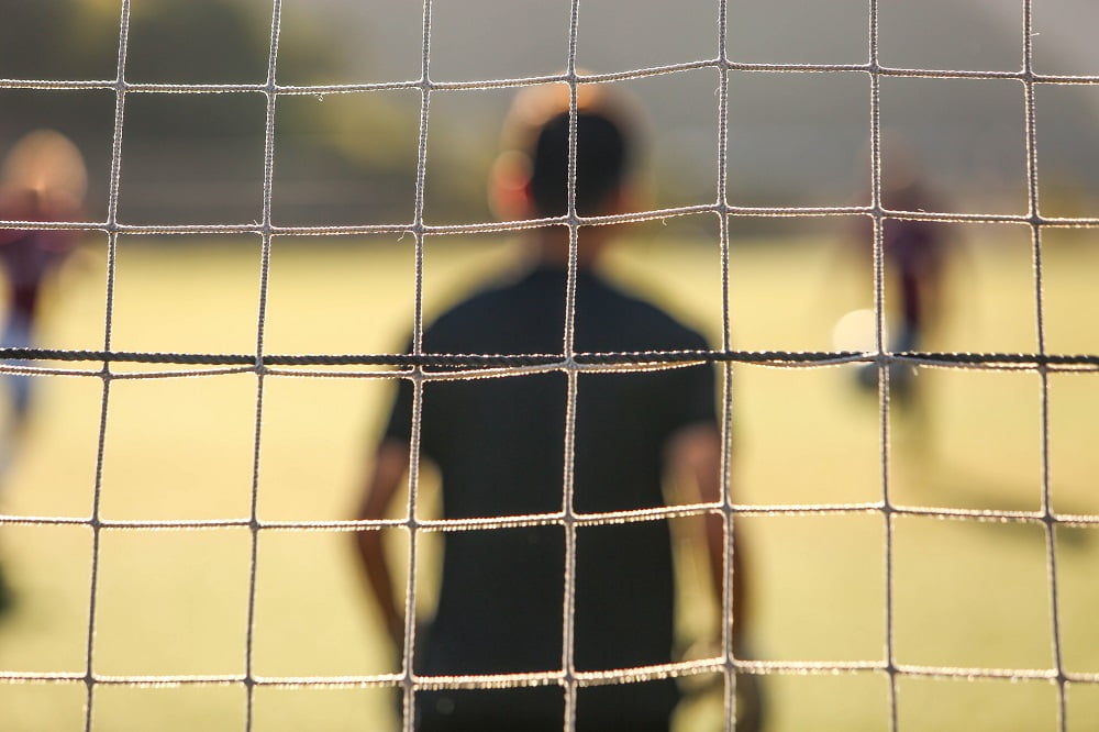 Foto de arquero de futbol