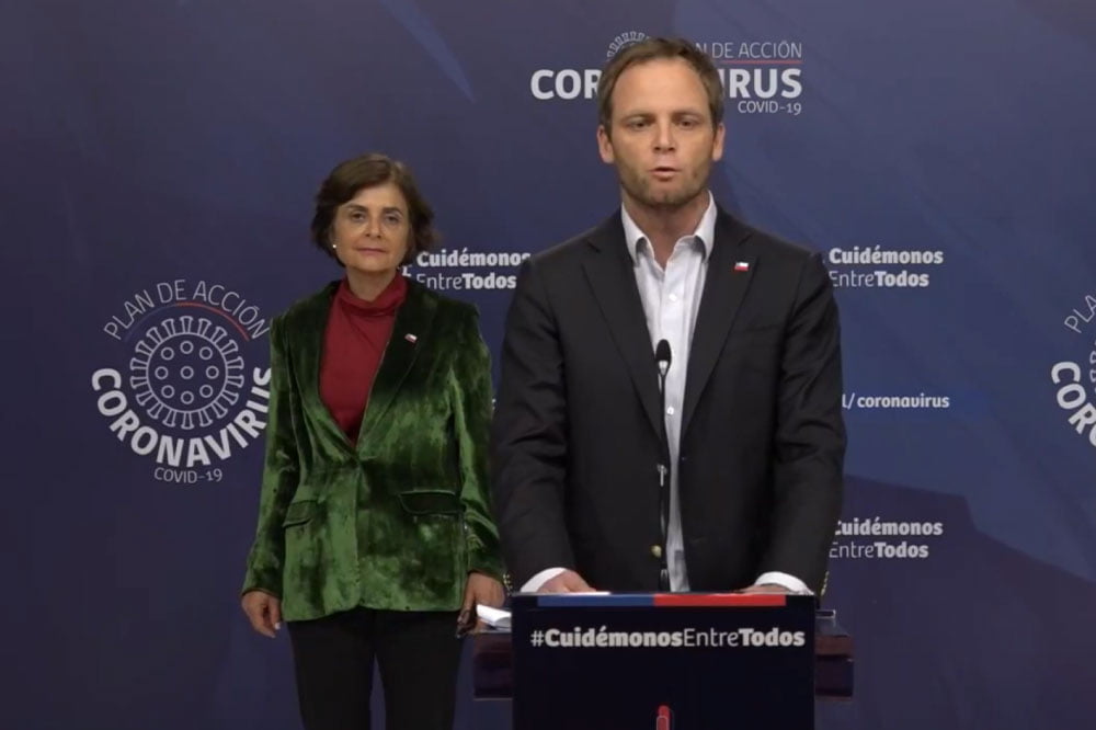 Foto de subsecretarios de Ministerio de Salud