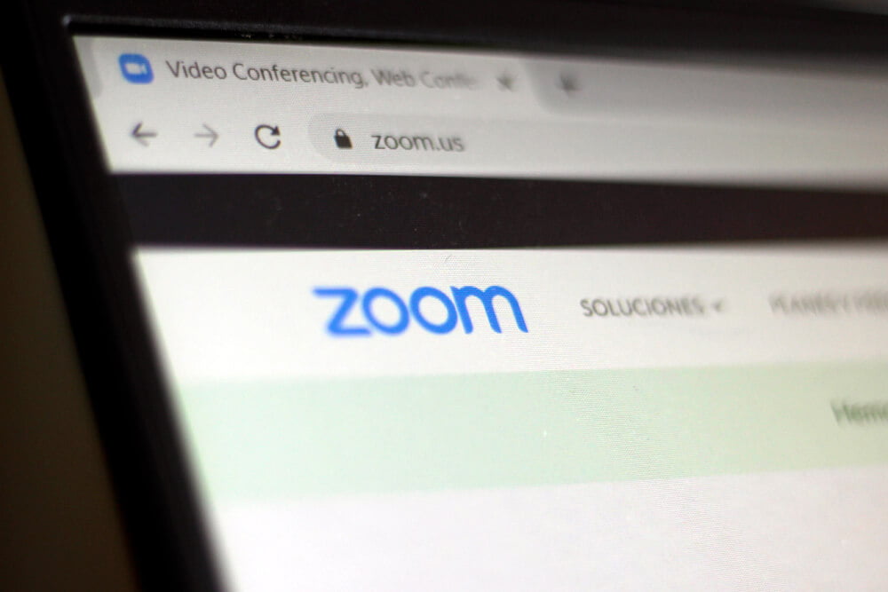 Foto de aplicación zoom