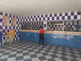 Foto de local de comida, capturada por gobernación cordillera