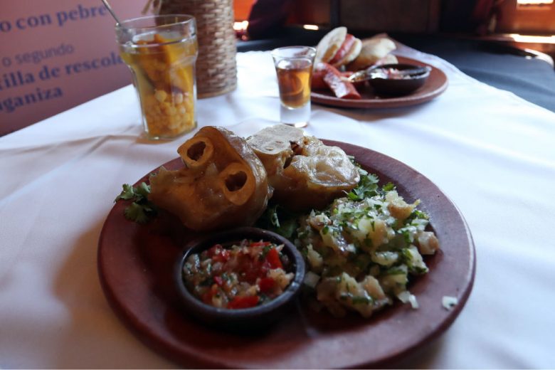 Plato el Menú de Chile