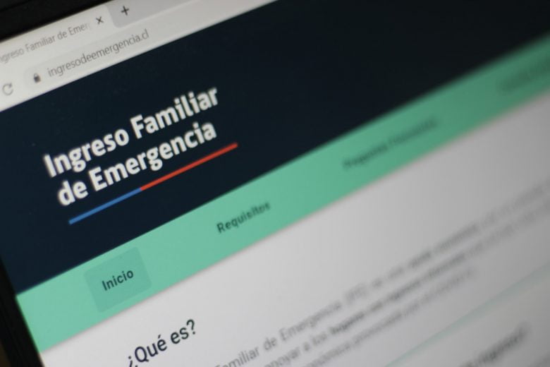 Foto página ingreso familiar de emergencia - puente alto