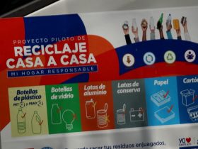 Foto de contenedor para reciclaje en Puente Alto