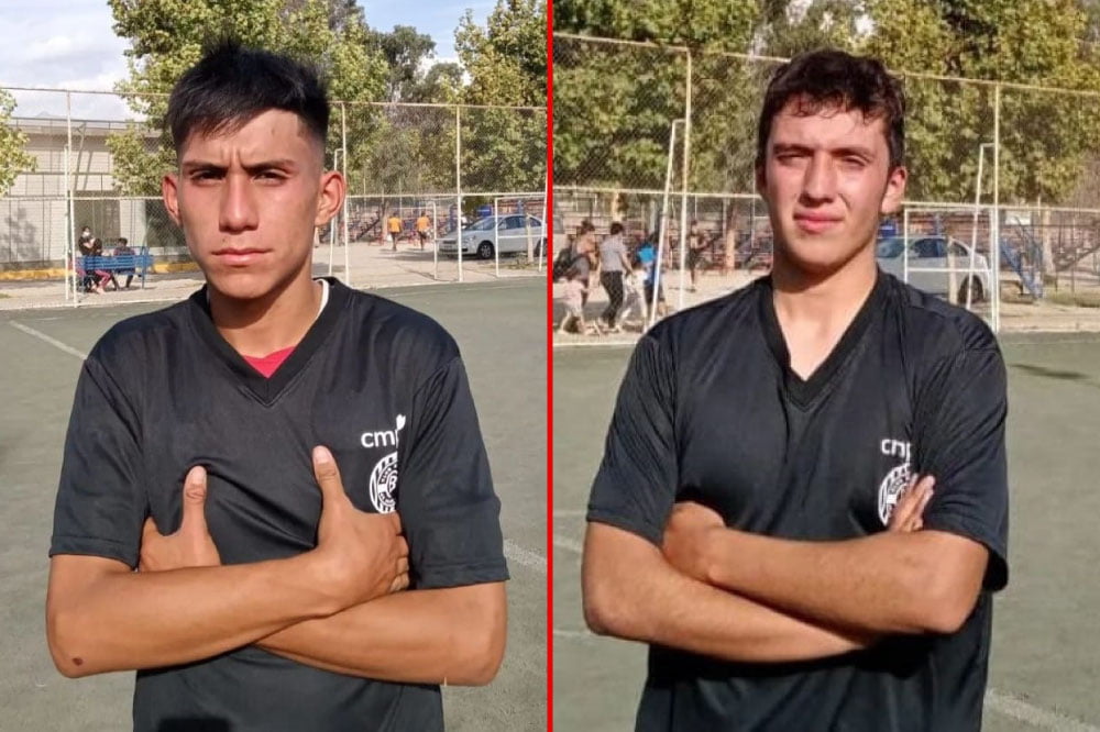 Foto de Futbolistas de Bajos de Mena - Sebastián Zapata y Diego Castillo