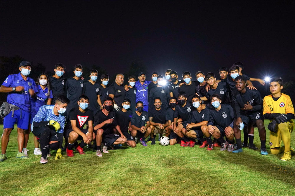 Foto de futbolistas del club FC Bajos de Mena