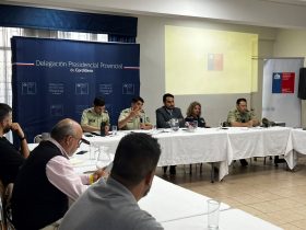 Reunión en la Delegación Presidencial Provincial de Cordillera