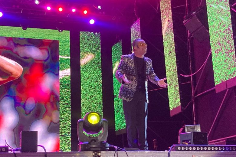 Foto de Yerko Puchento en Festival de Puente Alto